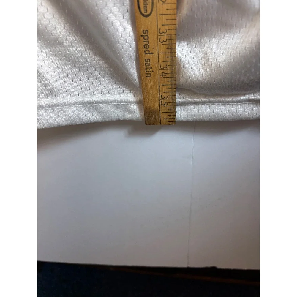 Nike Team Yale Bulldogs Football Jersey Mens Large White Navy Blue 64 USA Made